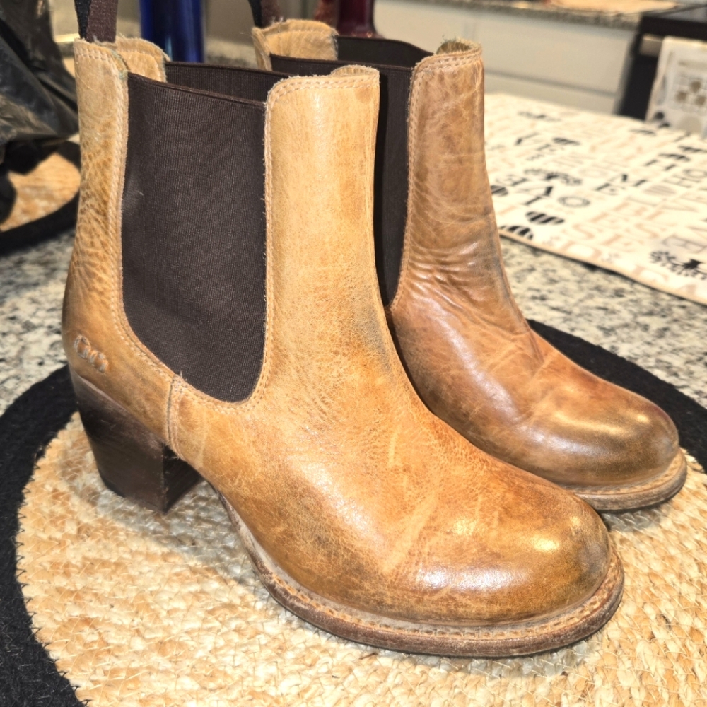 🤎Bed Stu leather Lorn Chelsea ankle boot sz 6.5m